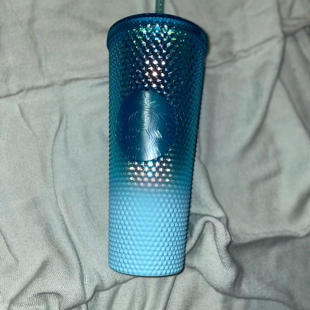 Starbucks Iridescent Blue Tumbler
